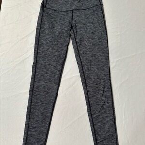 Athleta Women's Size Small Gray Marled Leggings Yoga Workout Causal Exercise